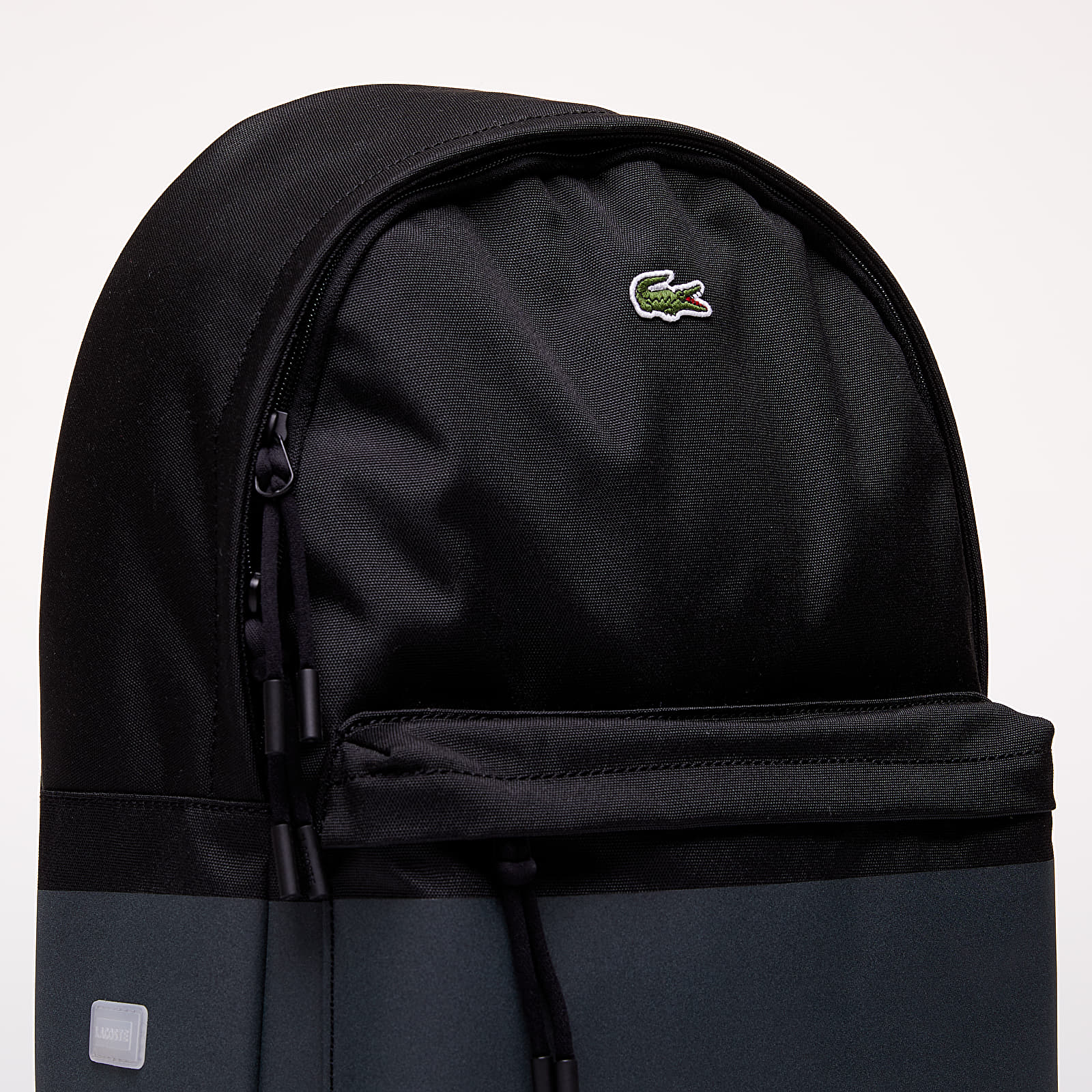 Hátizsákok LACOSTE Neocroc Classic Solid Backpack Black