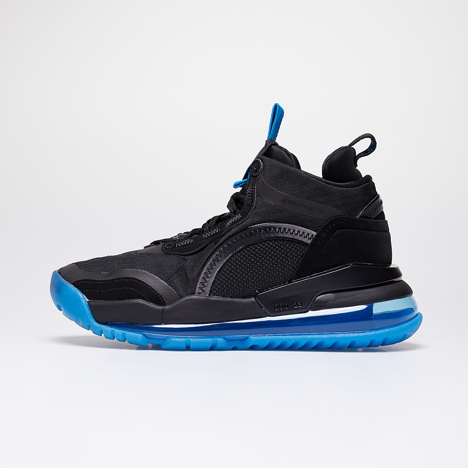 Men's shoes Jordan Aerospace 720 Black/ Blue Fury-Reflect Silver