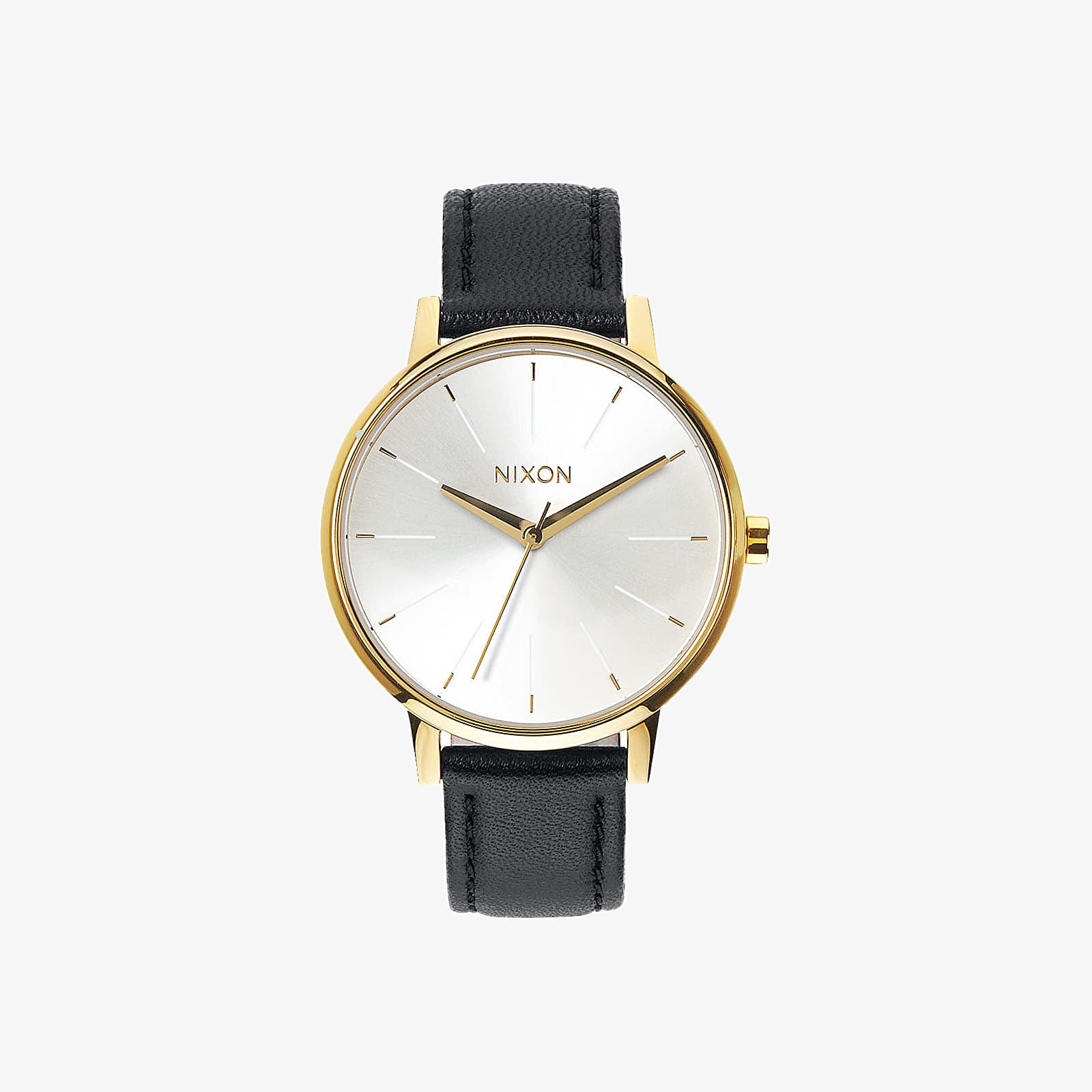 Watches Nixon Kensington Leather Watch Gold White Black Footshop