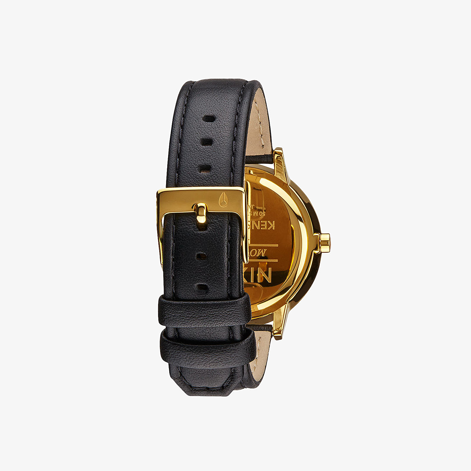 Watches Nixon Kensington Leather Watch Gold/ White/ Black