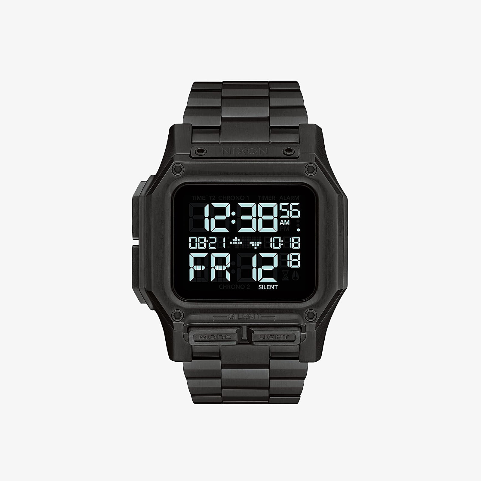 Klokker Nixon Regular SS Watch All Black