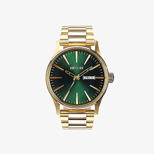 Nixon sentry ss gold green sunray deals