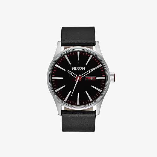 Relojes Nixon Sentry Leather Watch Black Footshop