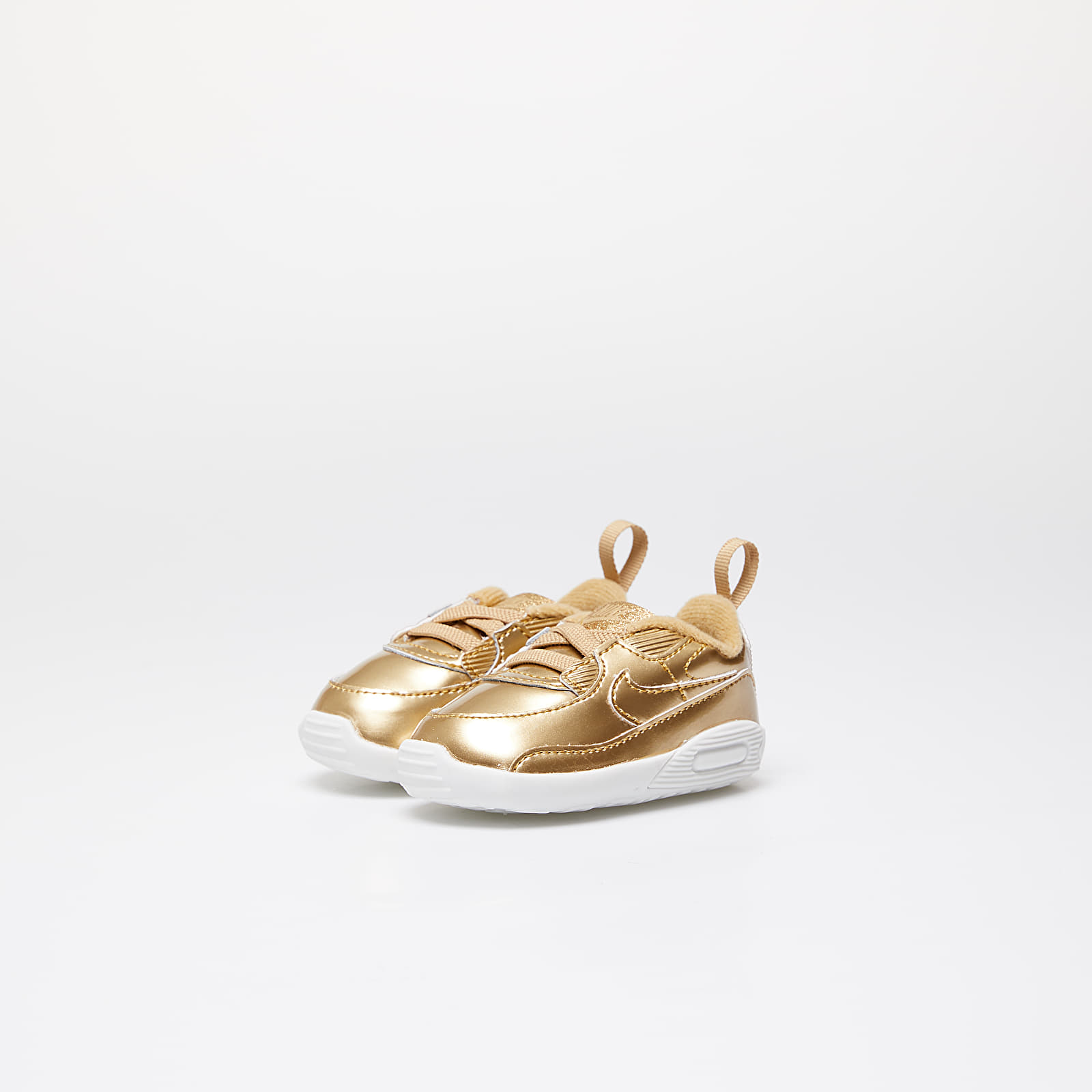 Zapatillas y zapatos para niños Nike Max 90 Crib QS Metallic Gold/ Metallic Gold-Club Gold
