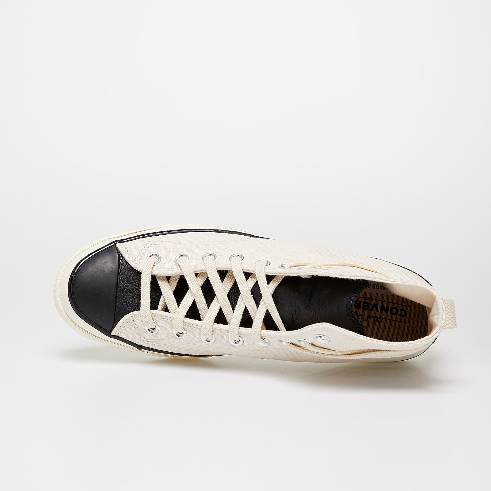 Men s shoes Converse x Fear of God ESSENTIALS Chuck 70 Hi Natural Ivory Black Footshop
