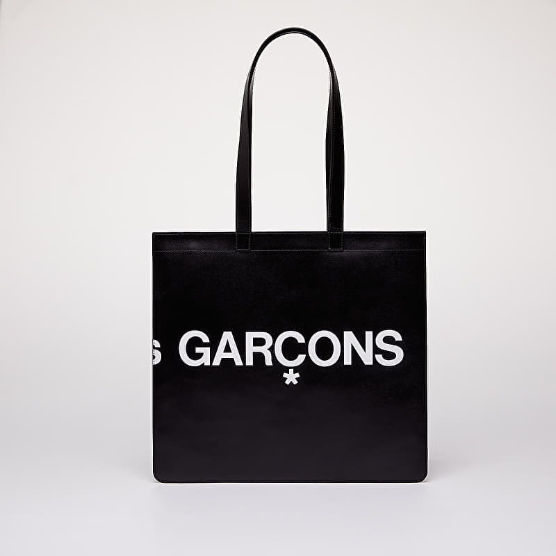 Bag Comme des Garçons Huge Logo Tote Bag Black