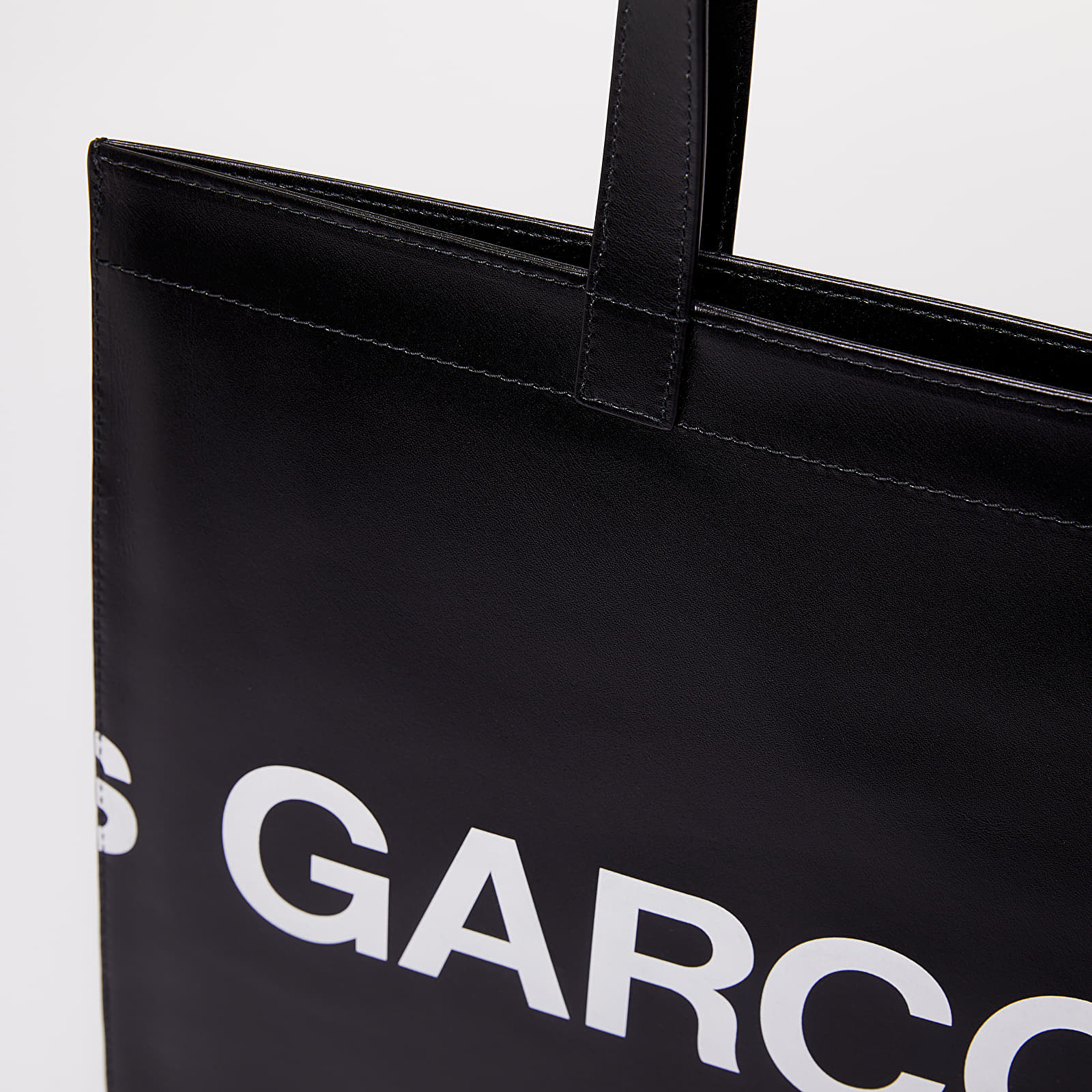 Crossbody bags Comme des Garcons Huge Logo Tote Bag Black Footshop