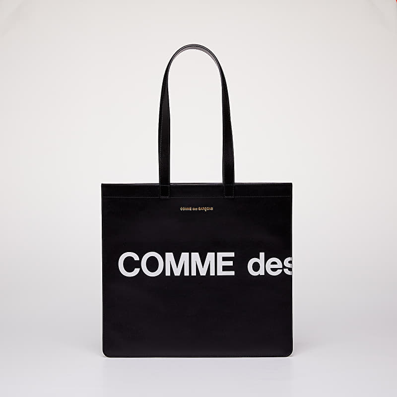 Comme des Garçons Huge Logo Tote Bag Black | Footshop