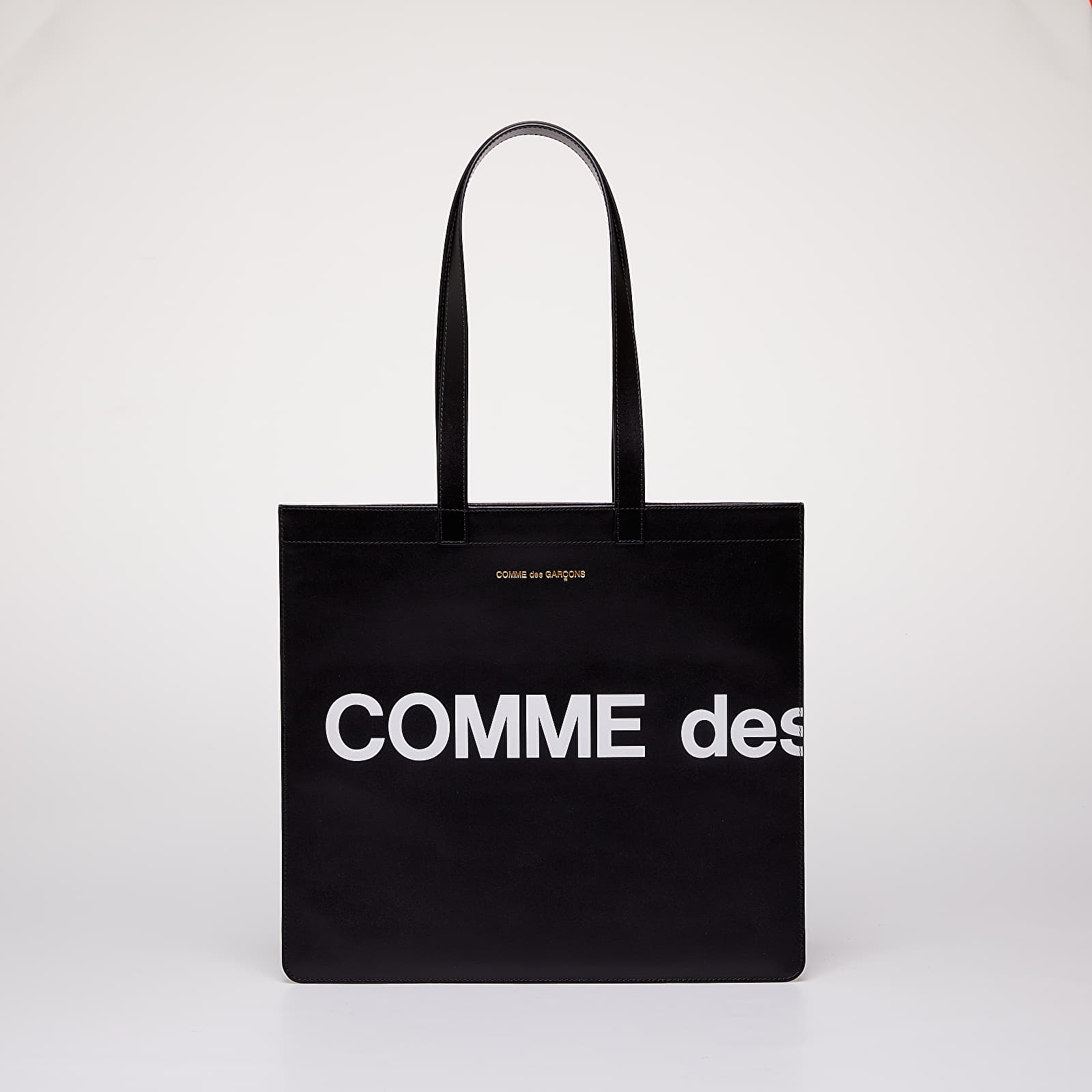 Τσάντες ώμου Comme des Garçons Huge Logo Tote Bag Black