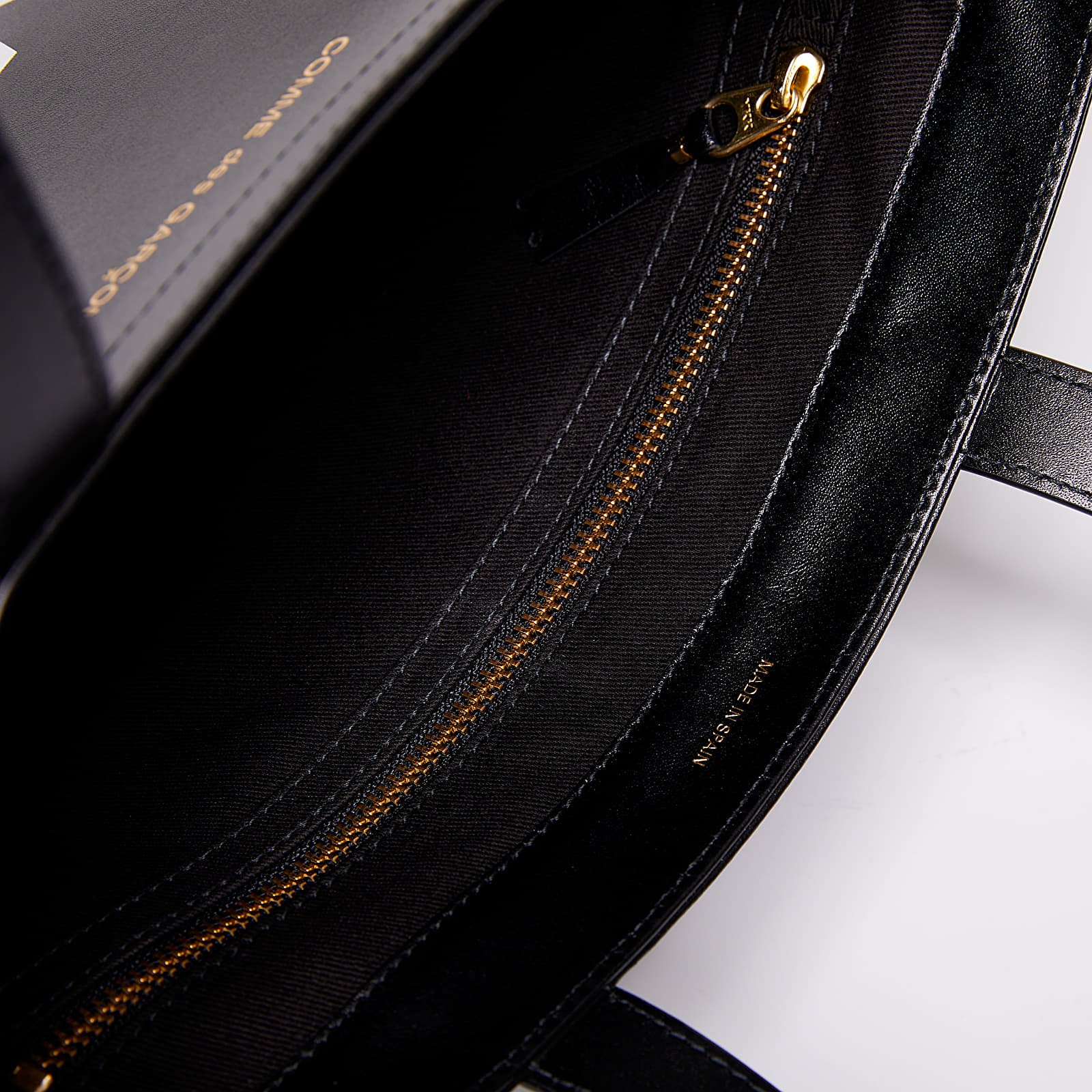 Τσάντες ώμου Comme des Garçons Huge Logo Tote Bag Black