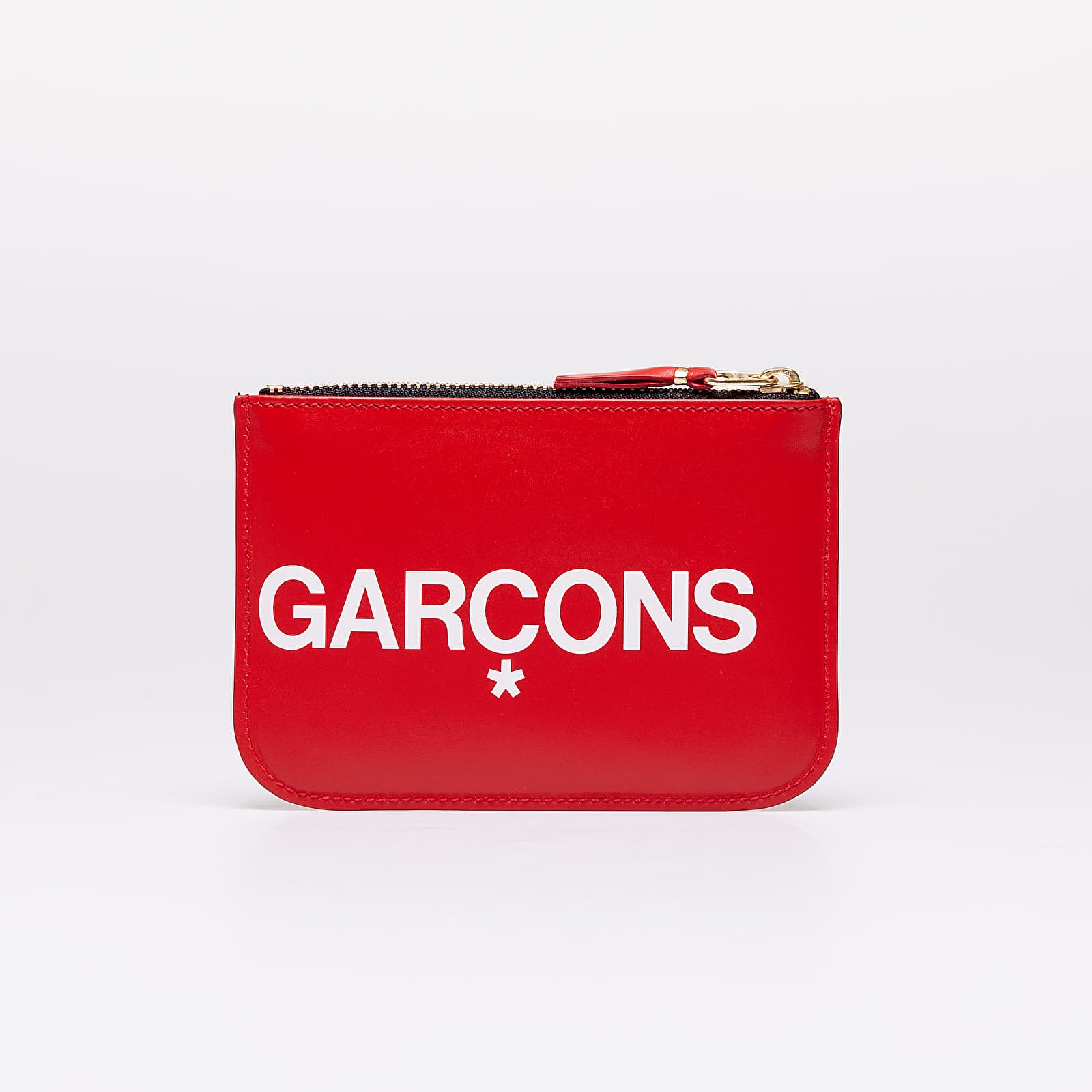 Портфейли Comme des Garçons Huge Logo Wallet Red