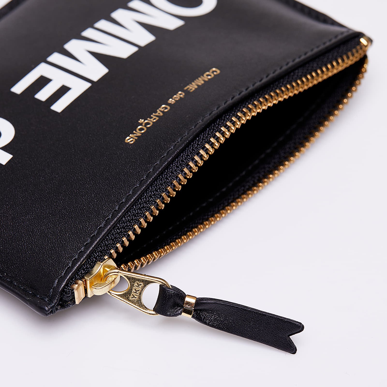 Portafogli Comme des Garçons Huge Logo Wallet Black