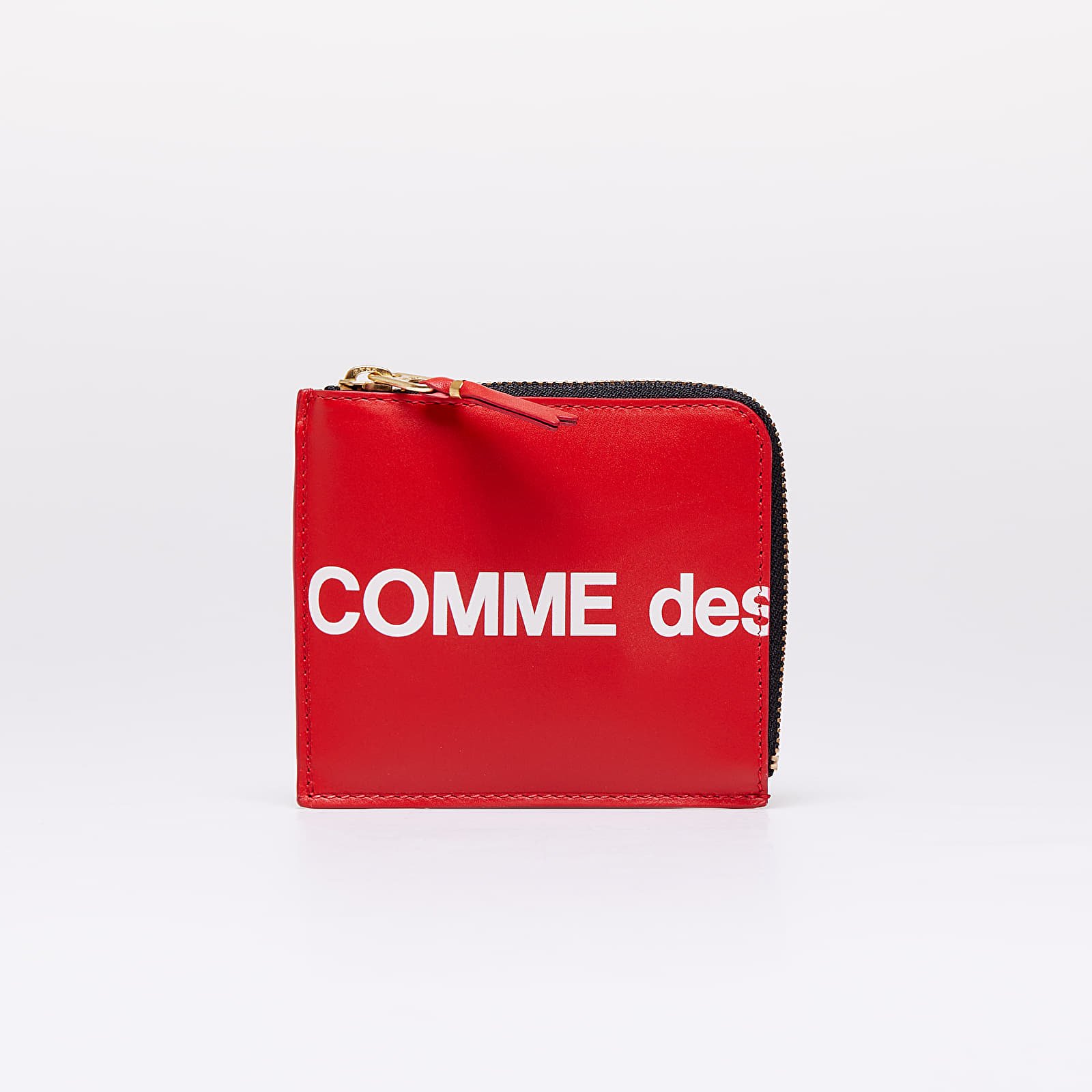 Portfele Comme des Garçons Huge Logo Wallet Red