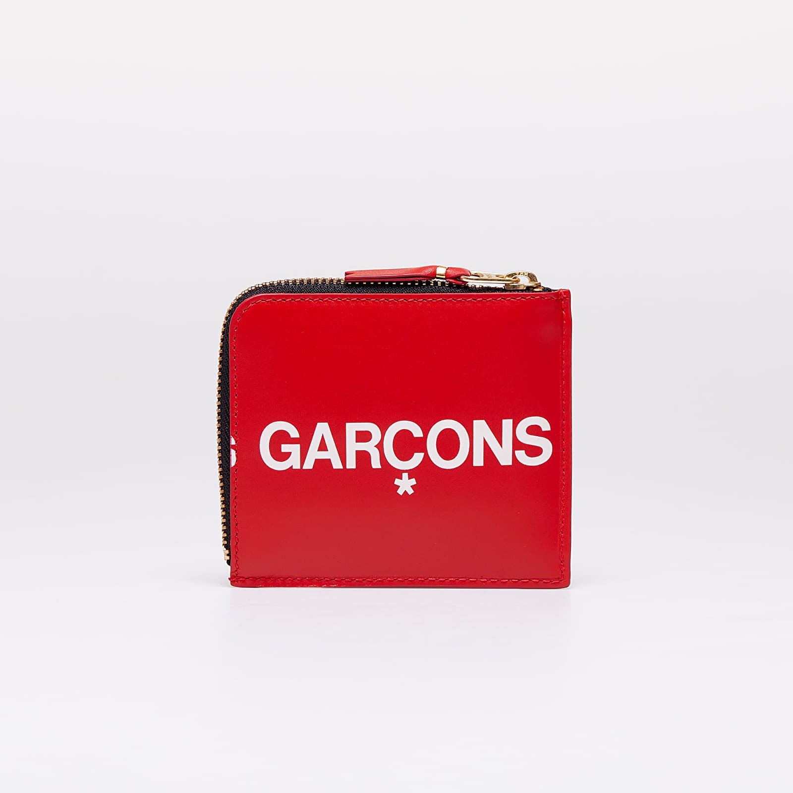 Portafogli Comme des Garçons Huge Logo Wallet Red
