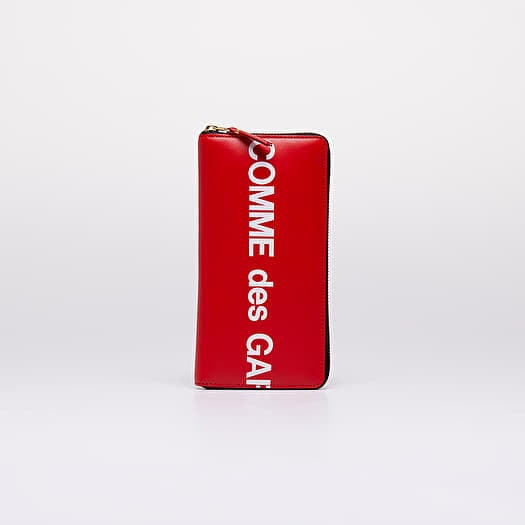 Wallet Comme des Garçons Huge Logo Wallet Red