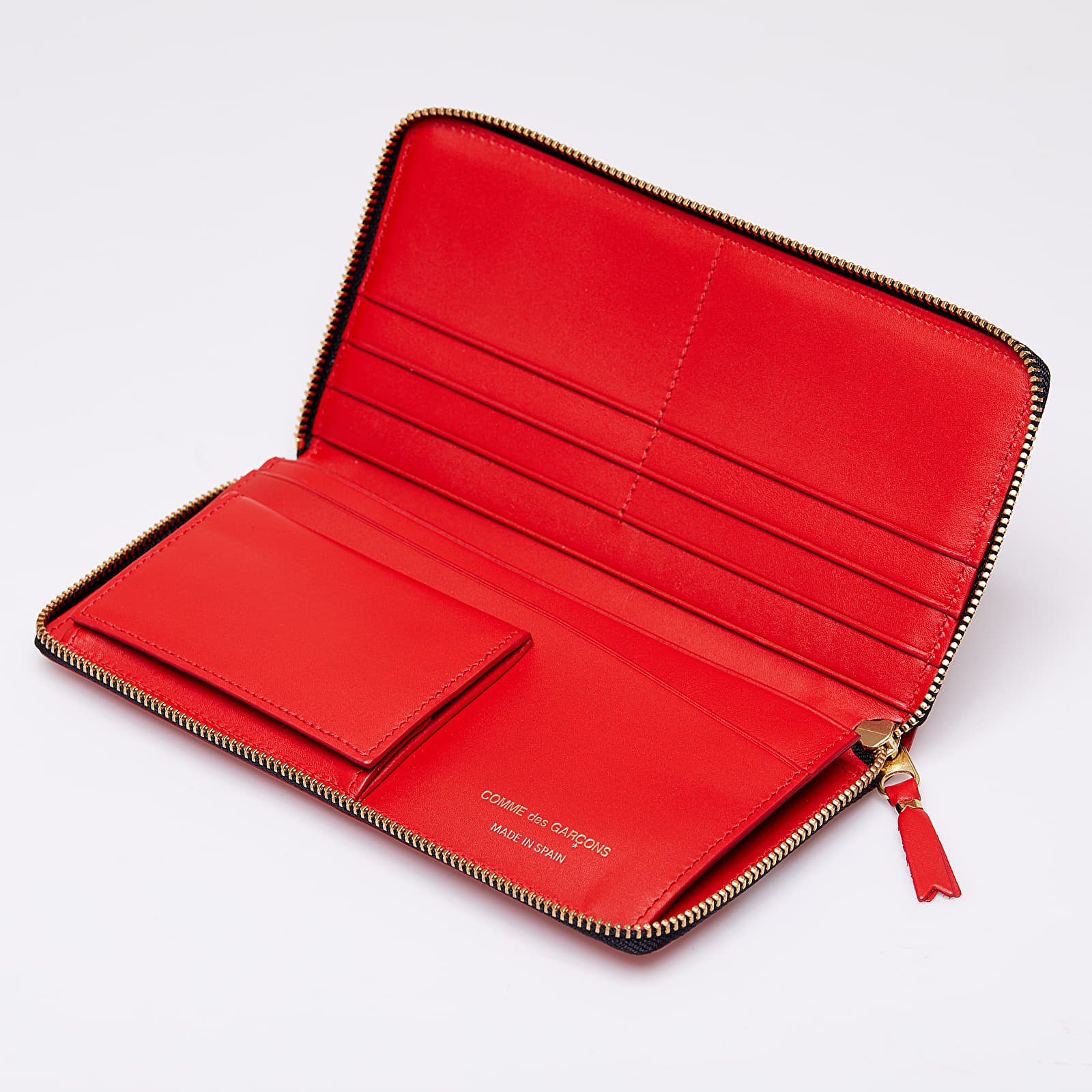 Wallets Comme des Garçons Huge Logo Wallet Red