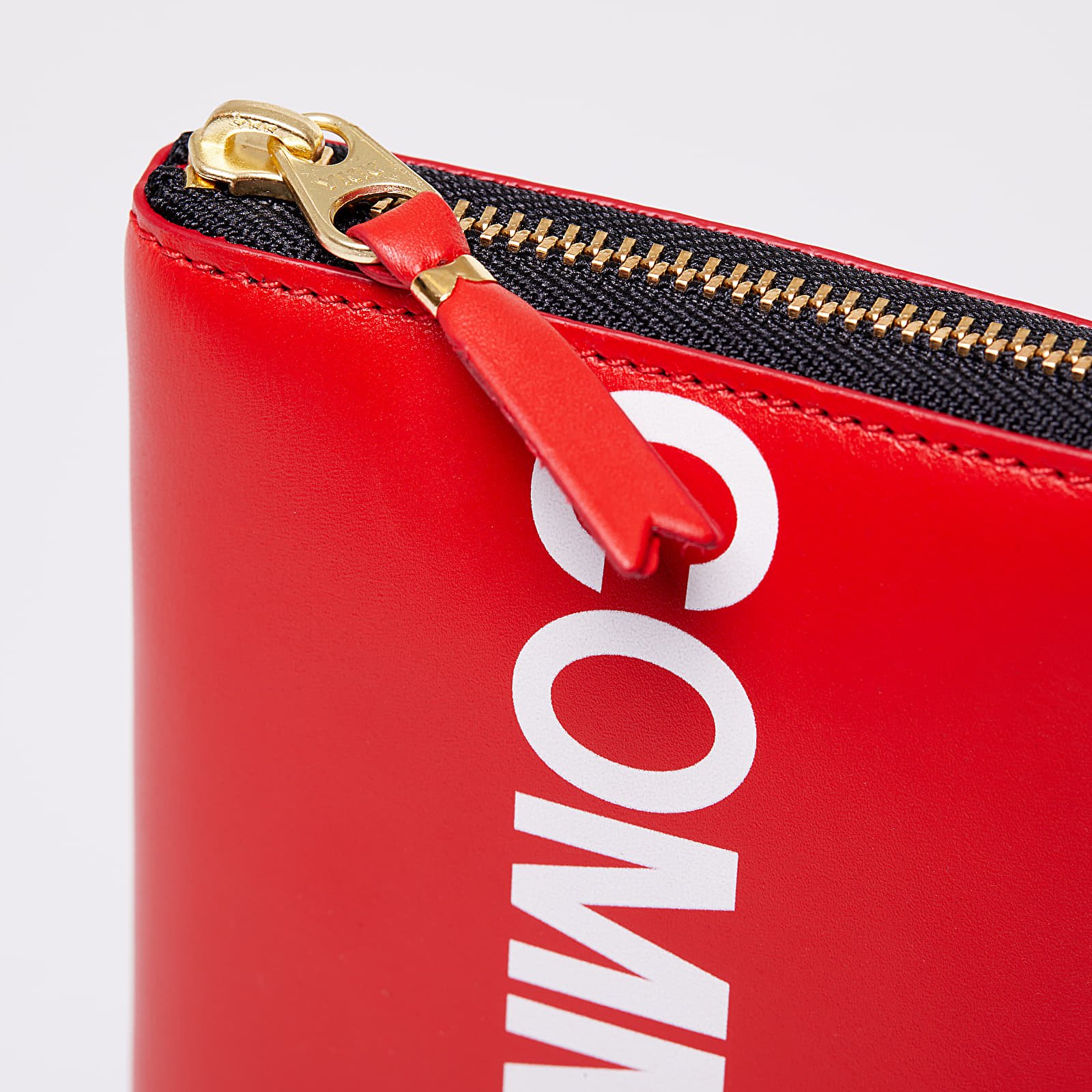Wallets Comme des Garçons Huge Logo Wallet Red