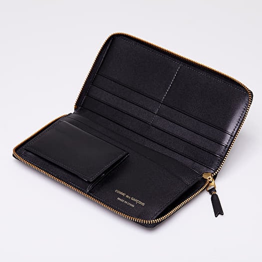 Wallets Comme des Gar ons Huge Logo Wallet Black Footshop