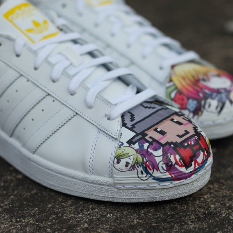 Herresko adidas Superstar Pharrell Supershell Ftw White/ Ftw White/ Yellow