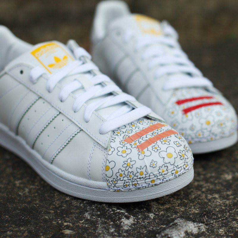 Men's shoes adidas Superstar Pharrell Supershell Ftw White/ Yellow