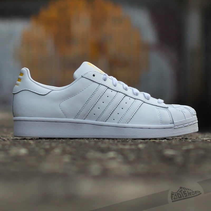Pánské tenisky a boty adidas Superstar Pharrell Supershell White/ White/ Yellow