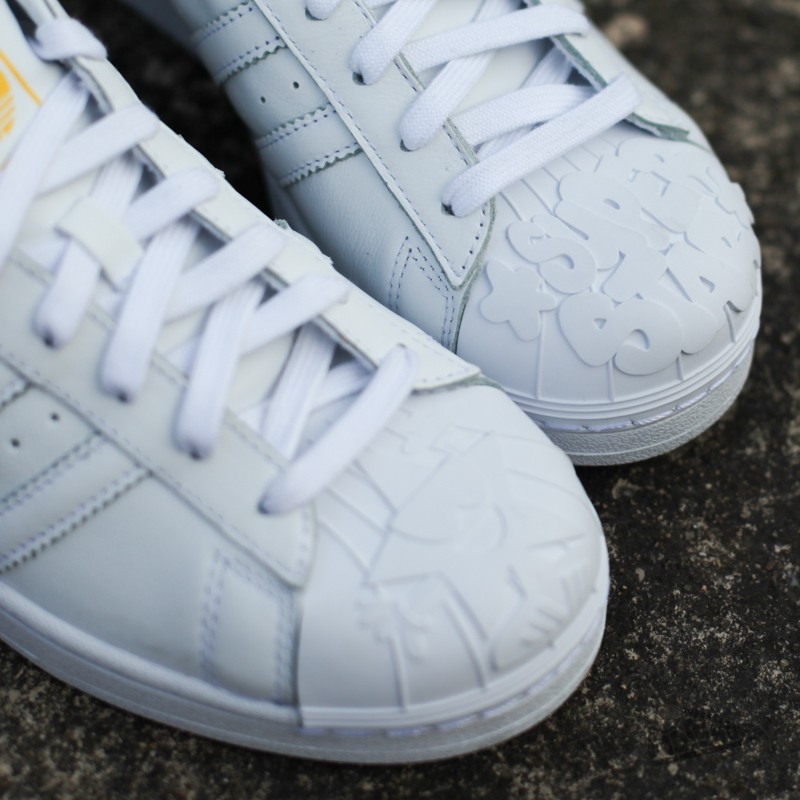 Pánské tenisky a boty adidas Superstar Pharrell Supershell White/ White/ Yellow