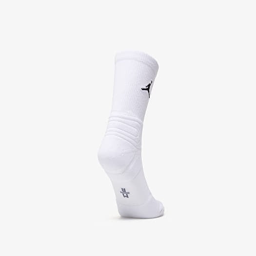 Socks Jordan Flight Crew Socks White Black Footshop