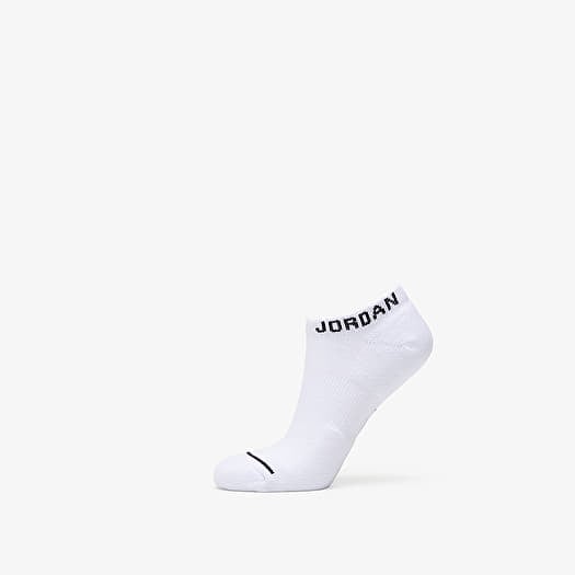 Zokni Jordan Everyday Max No Show Socks 3-Pack White/ White/ White/ Black
