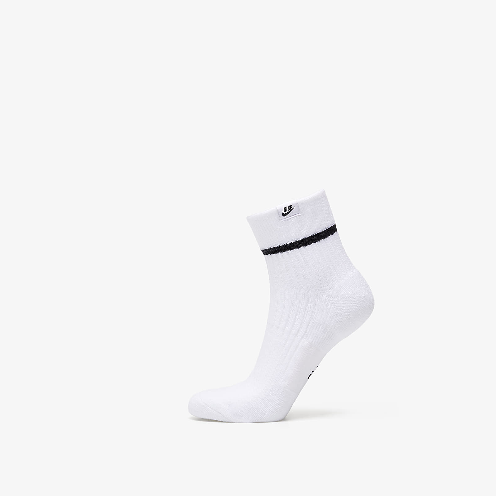 Chaussettes Nike Sneaker Essential Ankle Sox 2 Pair White/ Black/ Black