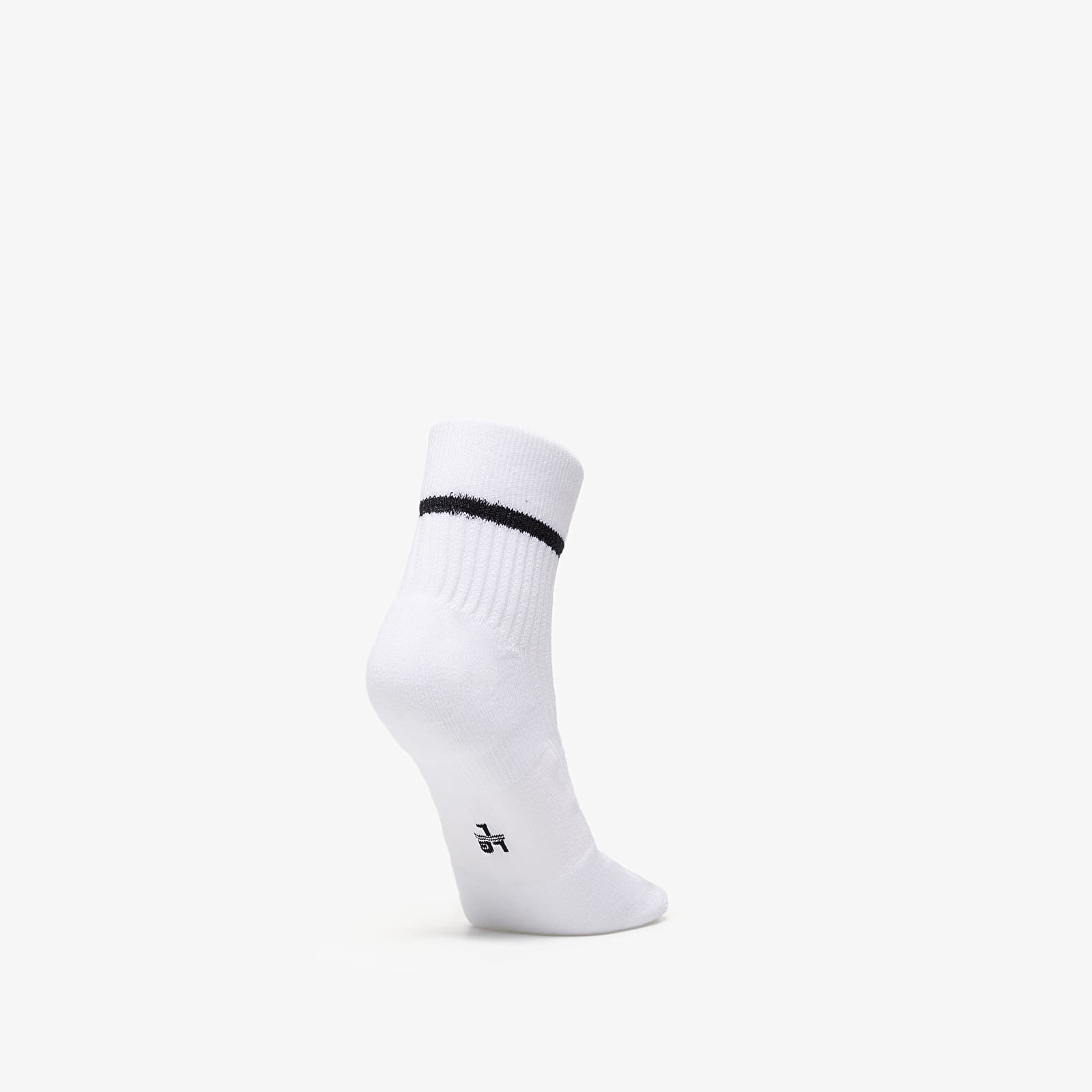 Calzetti Nike Sneaker Essential Ankle Sox 2 Pair White/ Black/ Black