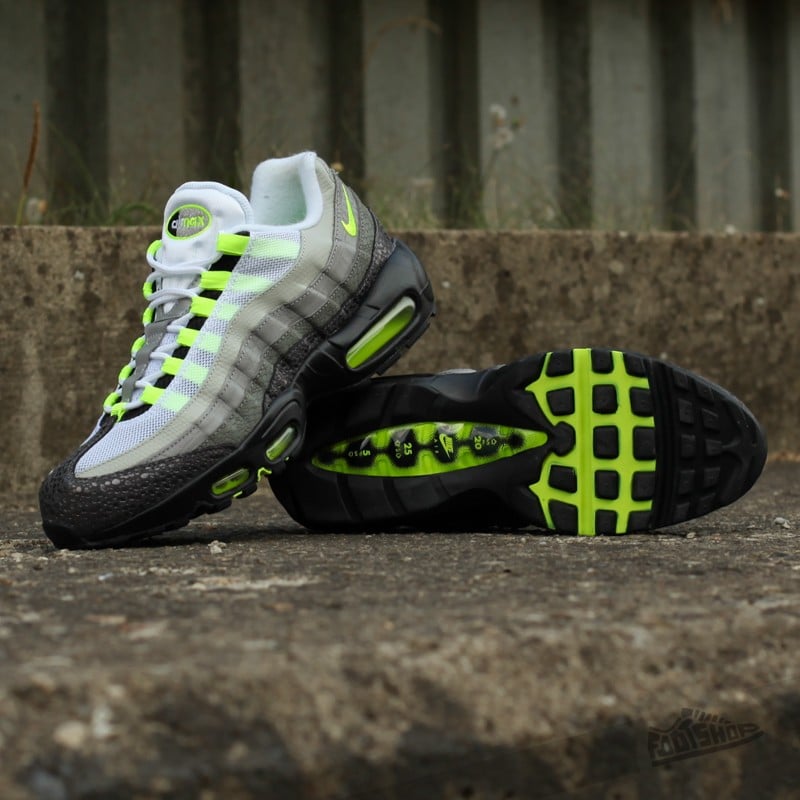 Vyriška avalynė Nike Air Max 95 OG Premium Black/ Volt- Medium Ash- Dark Powter (Animal)