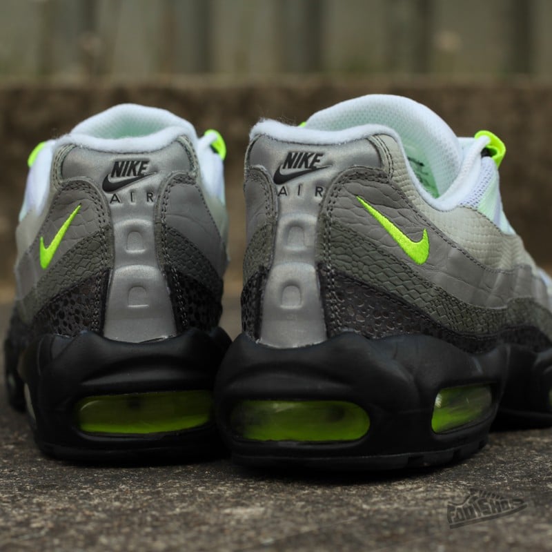 Vyriška avalynė Nike Air Max 95 OG Premium Black/ Volt- Medium Ash- Dark Powter (Animal)