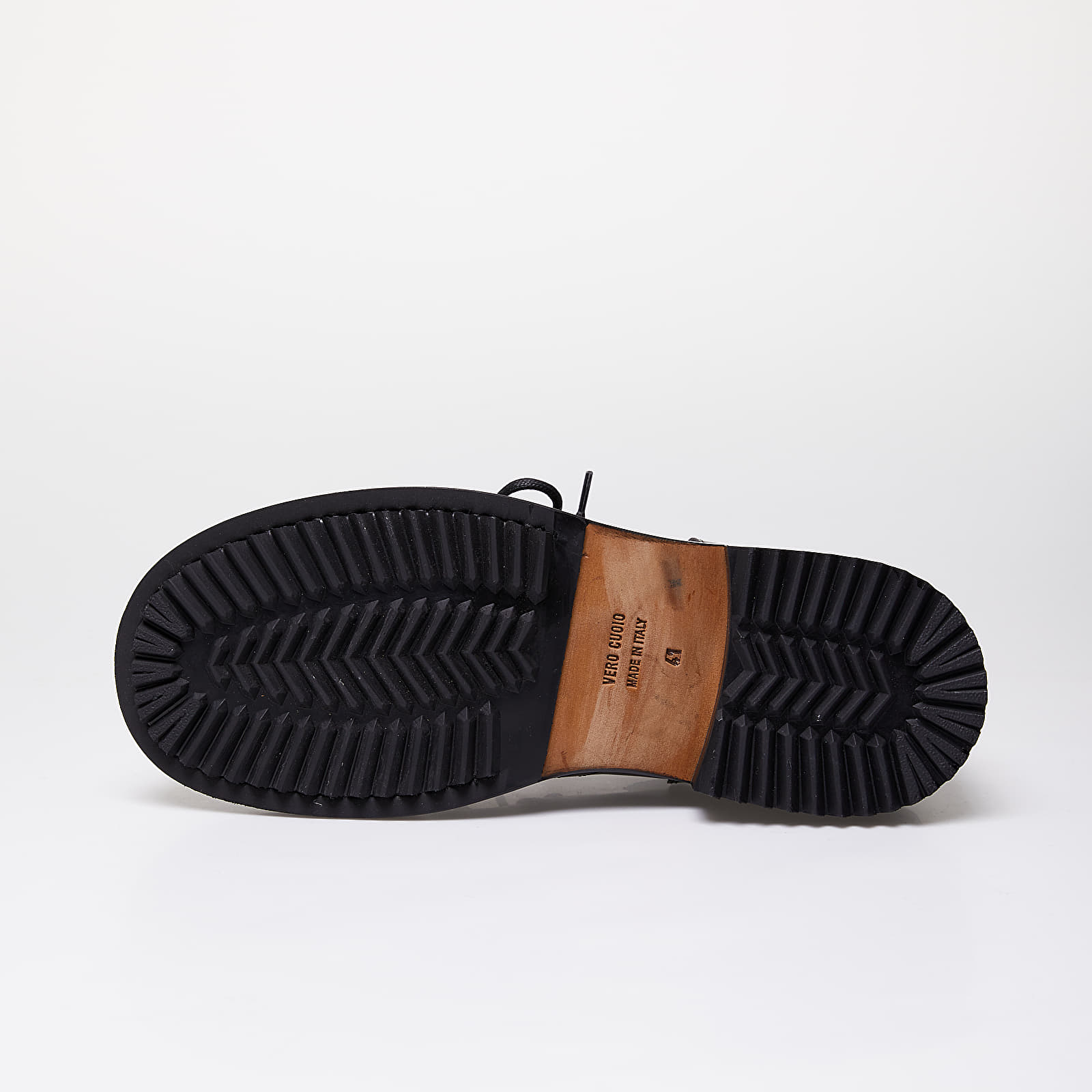 Férfi cipők Raf Simons Laced Up Shoe Men Black Cow Leather