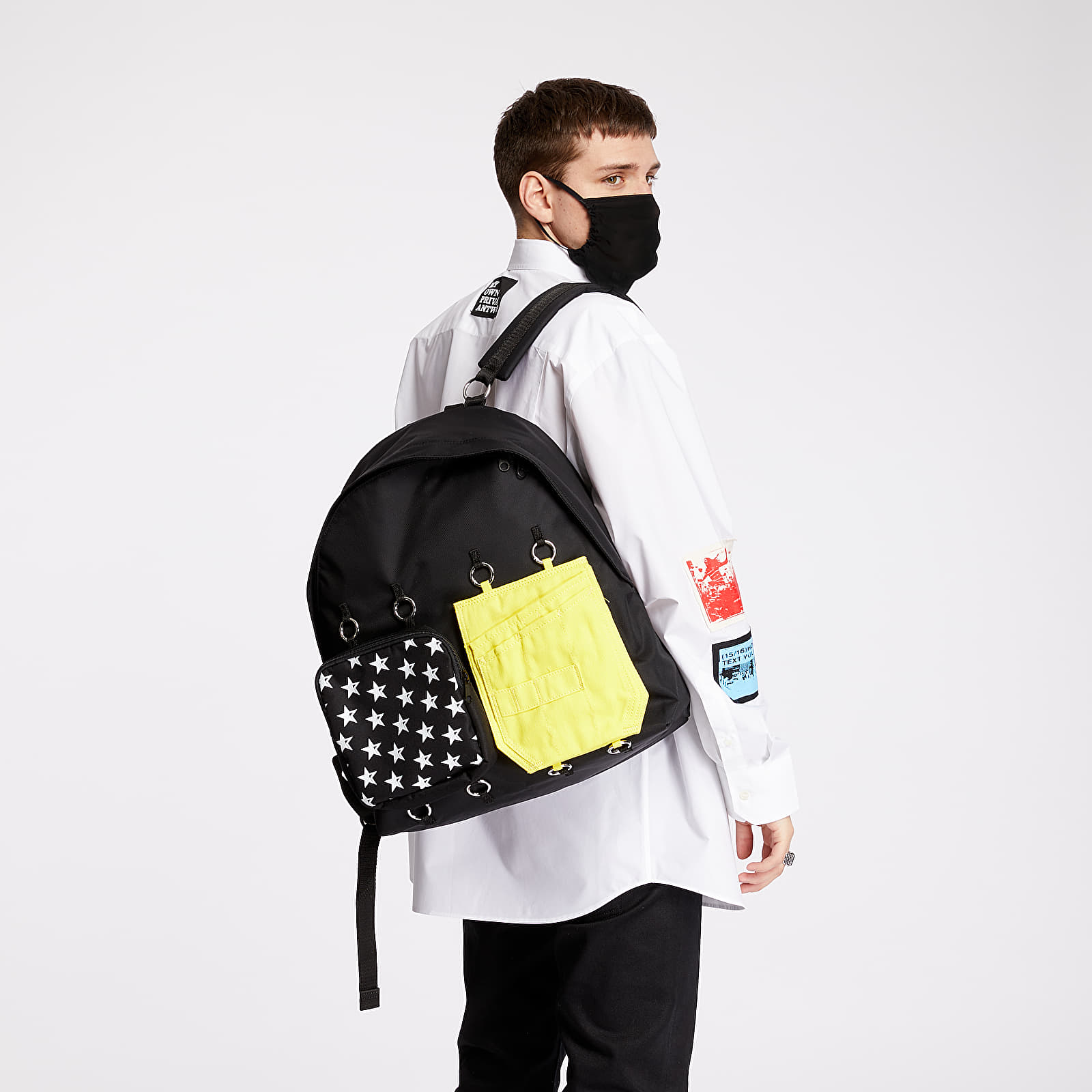 Backpacks EASTPAK x Raf Simons Padded Doubl r White Star Backpack