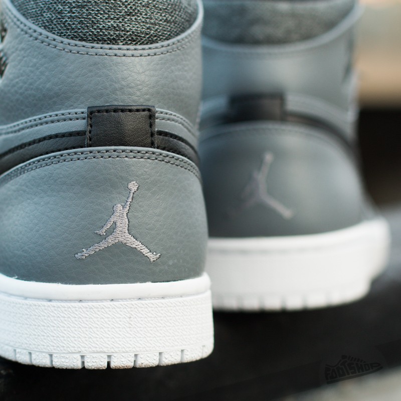 Scarpe uomo Air Jordan 1 Retro High Cool Grey/White/Black