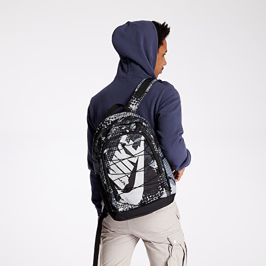 Rucksacke Nike Hayward Backpack 2.0 AOP Black Black Light Smoke Grey Footshop