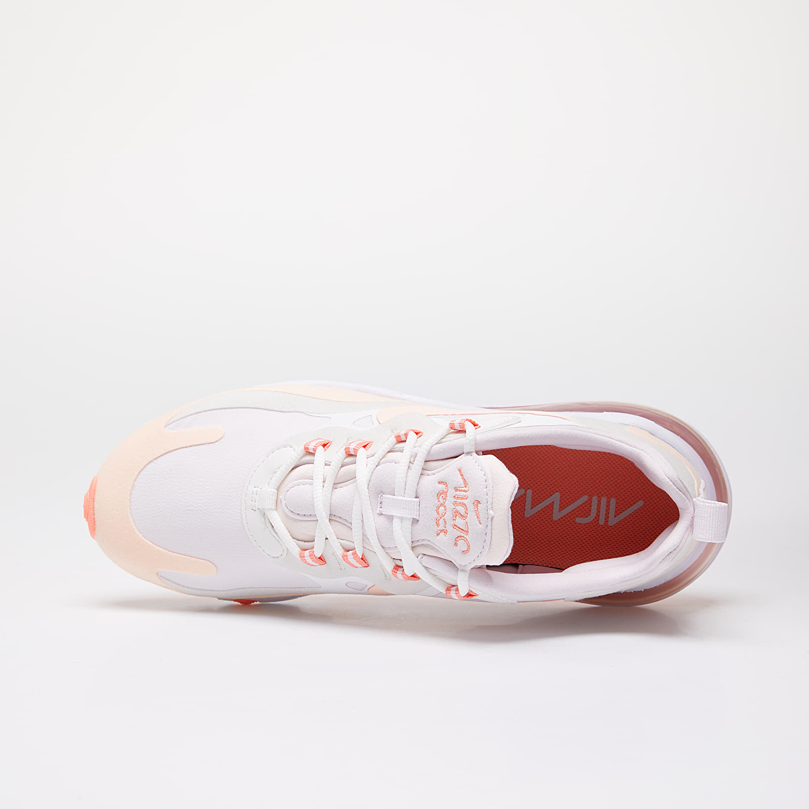 Damen Sneaker und Schuhe Nike W Air Max 270 React Summit White/ Crimson Tint-Light Violet