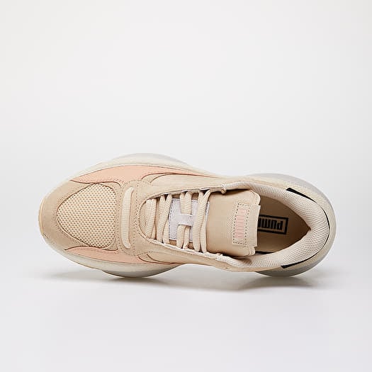 PUMA★ALTERATION PREMIUM LEATHER★PEBBLE-PINK SAND★兼用 Men's shoes Puma Alteration Premium Leather Pebble-Pink Sand