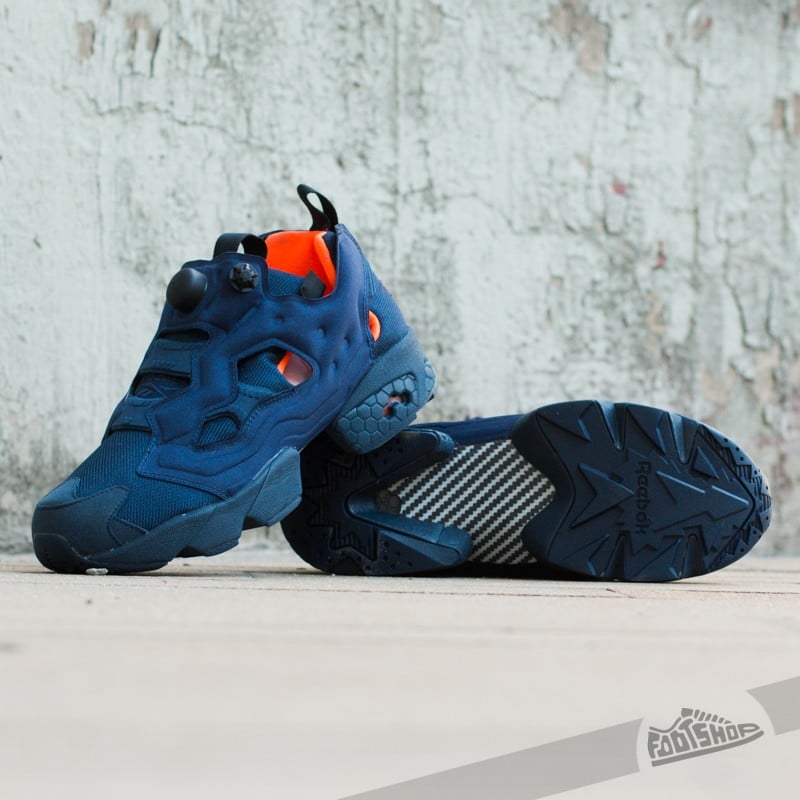 Miesten kengät Reebok Instapump Fury Tech Collegiate Navy/Solar Orange/White