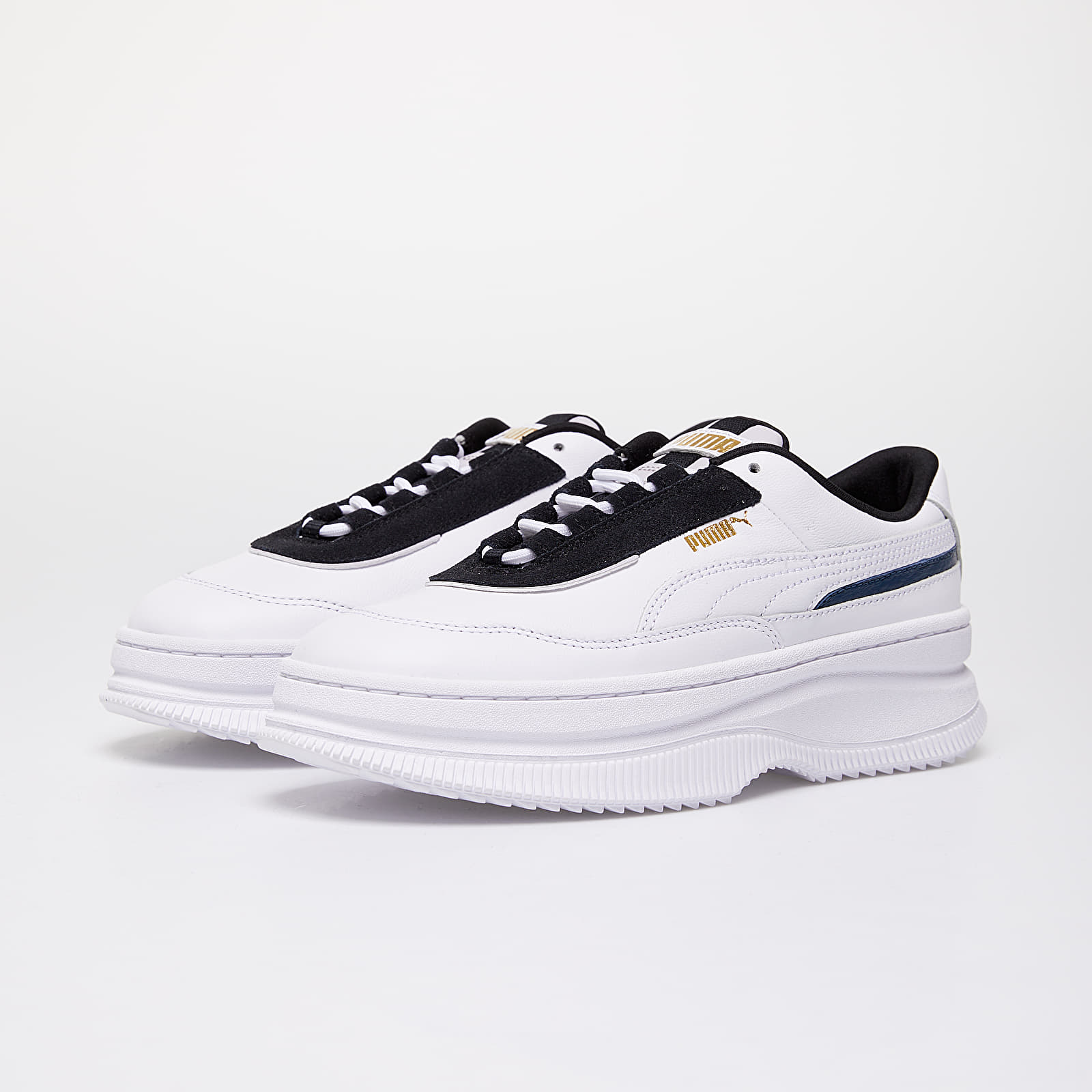 Deva leather shop women's trainers