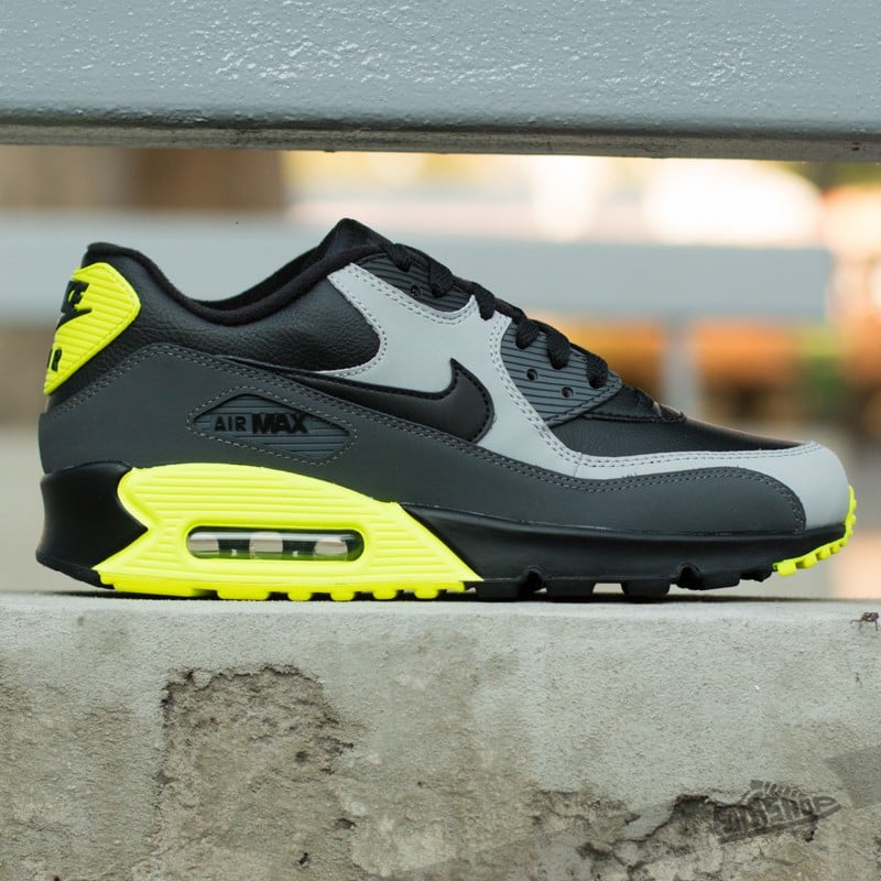 Air max 90 essential 2024 trainer dark grey/dark grey/black