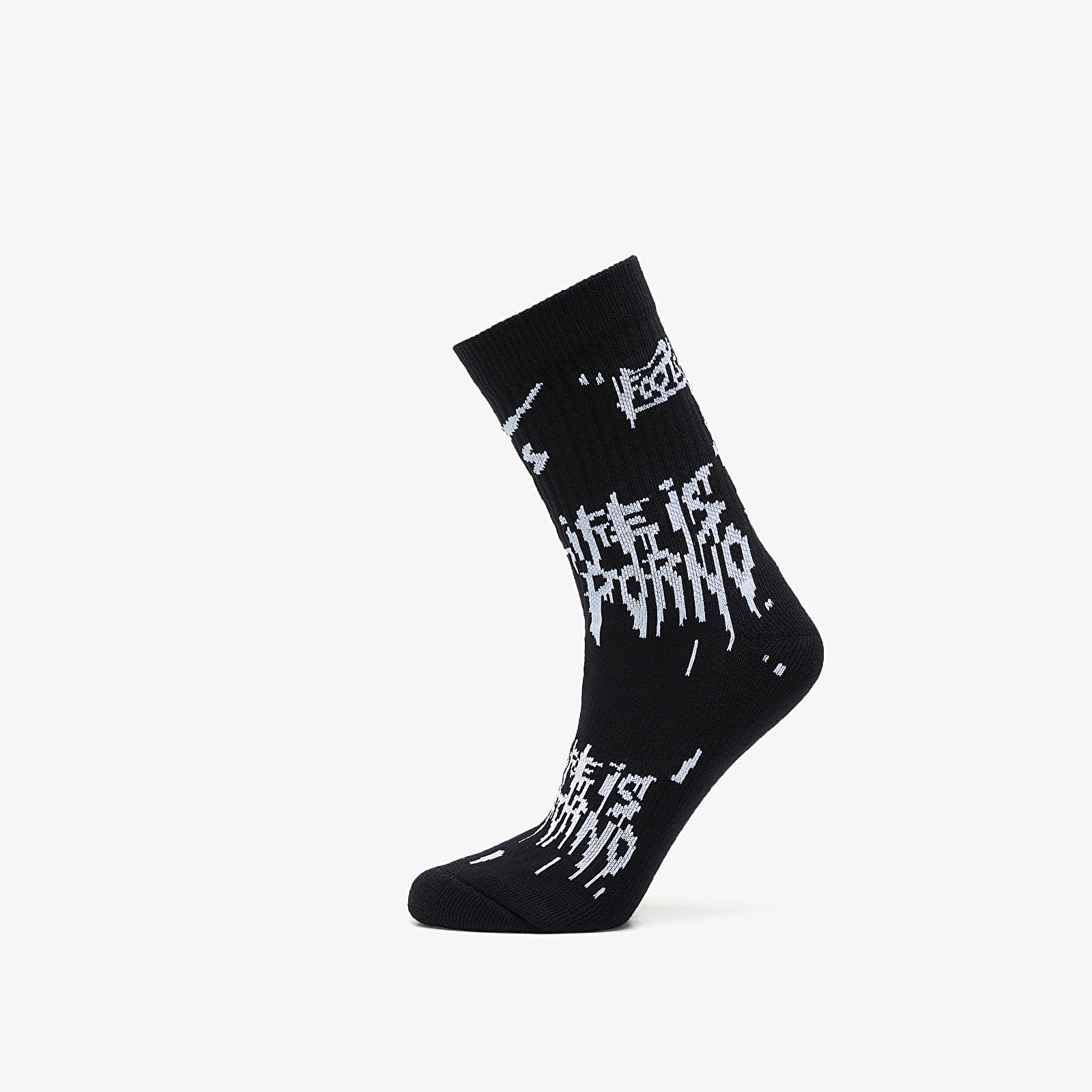 Skarpetki LIFE IS PORNO xxx Footshop Sox Black