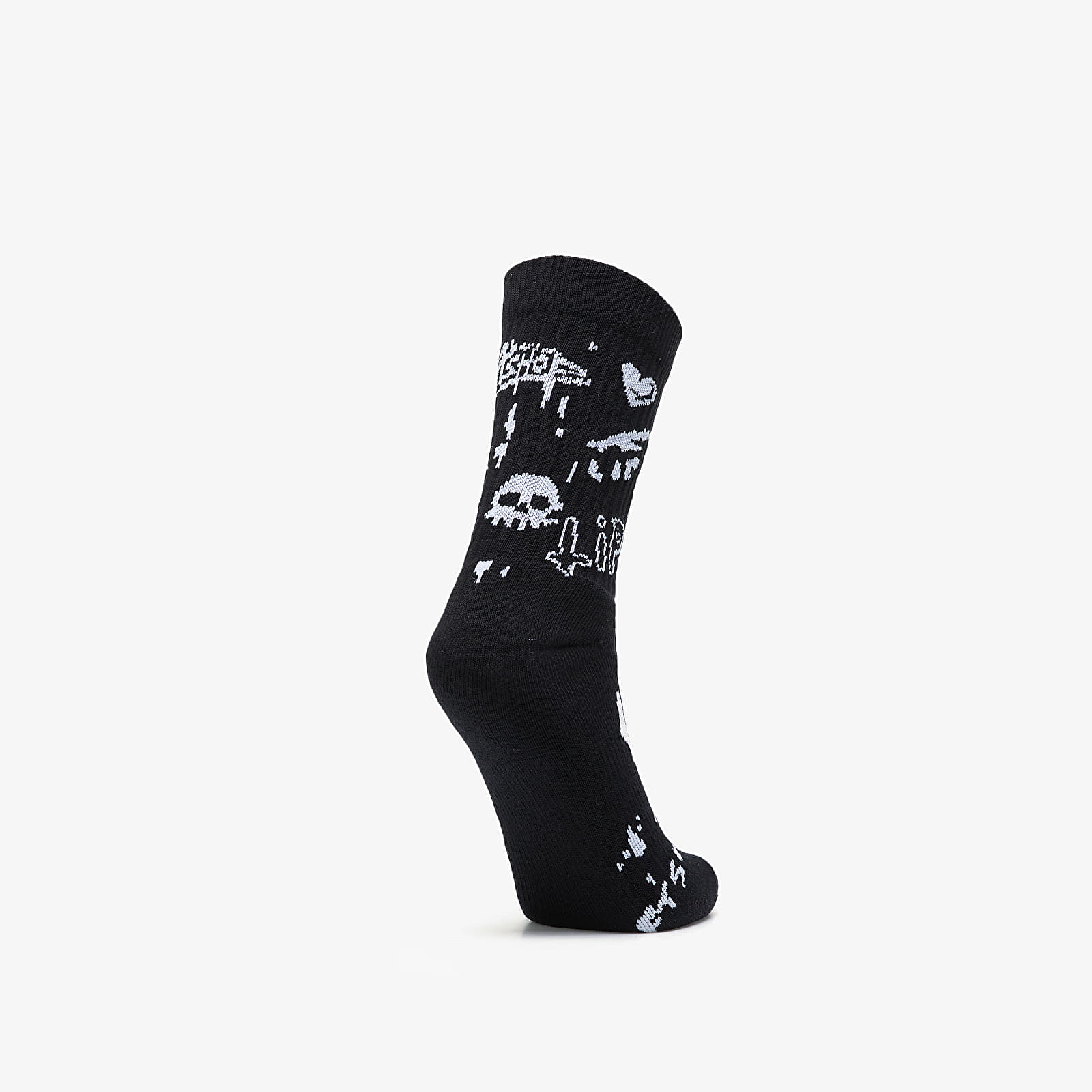 Skarpetki LIFE IS PORNO xxx Footshop Sox Black