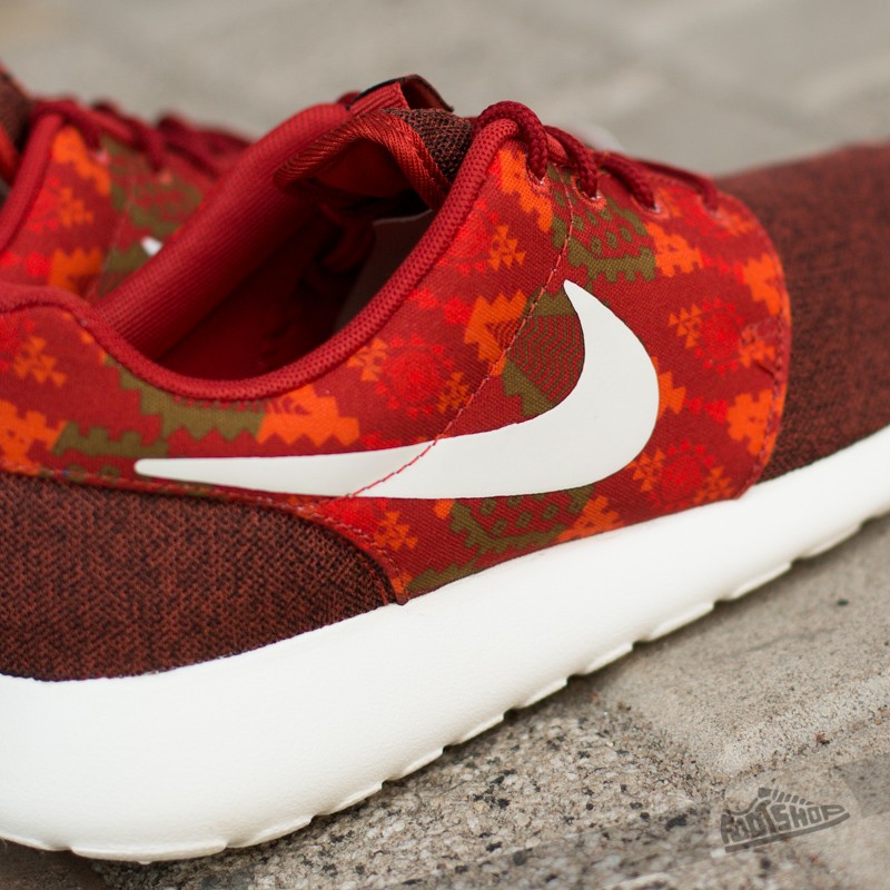 Zapatillas Hombre Nike Roshe One Print Cinnabar Sail Hay Total