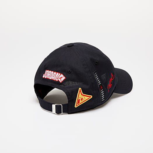 Caps Jordan H86 Sticker Cap Black White Footshop