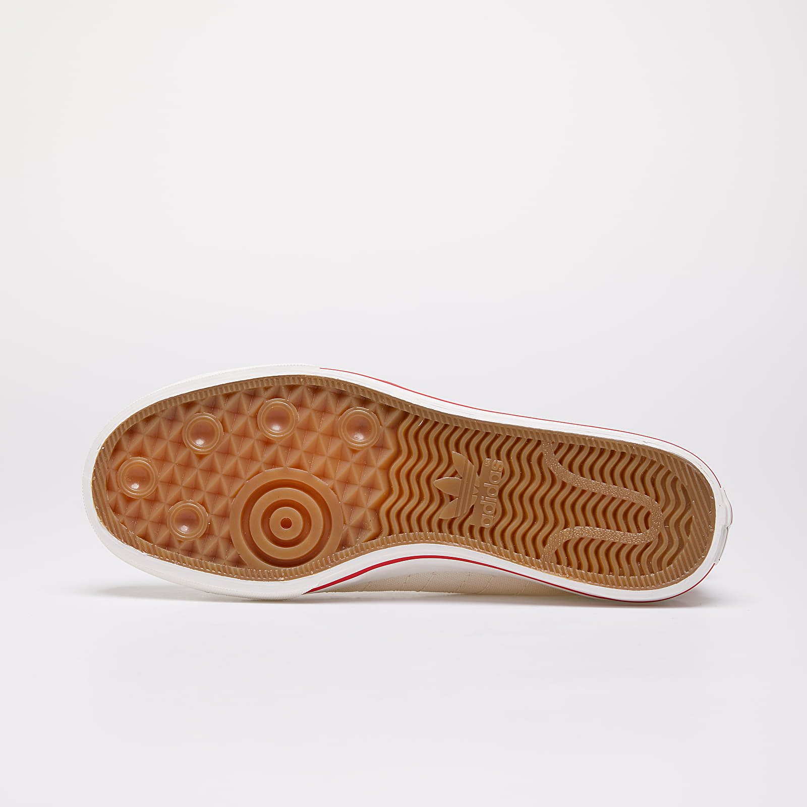 Sko til mænd adidas Nizza Hi Rf Off White/ Glow Red/ Gum44