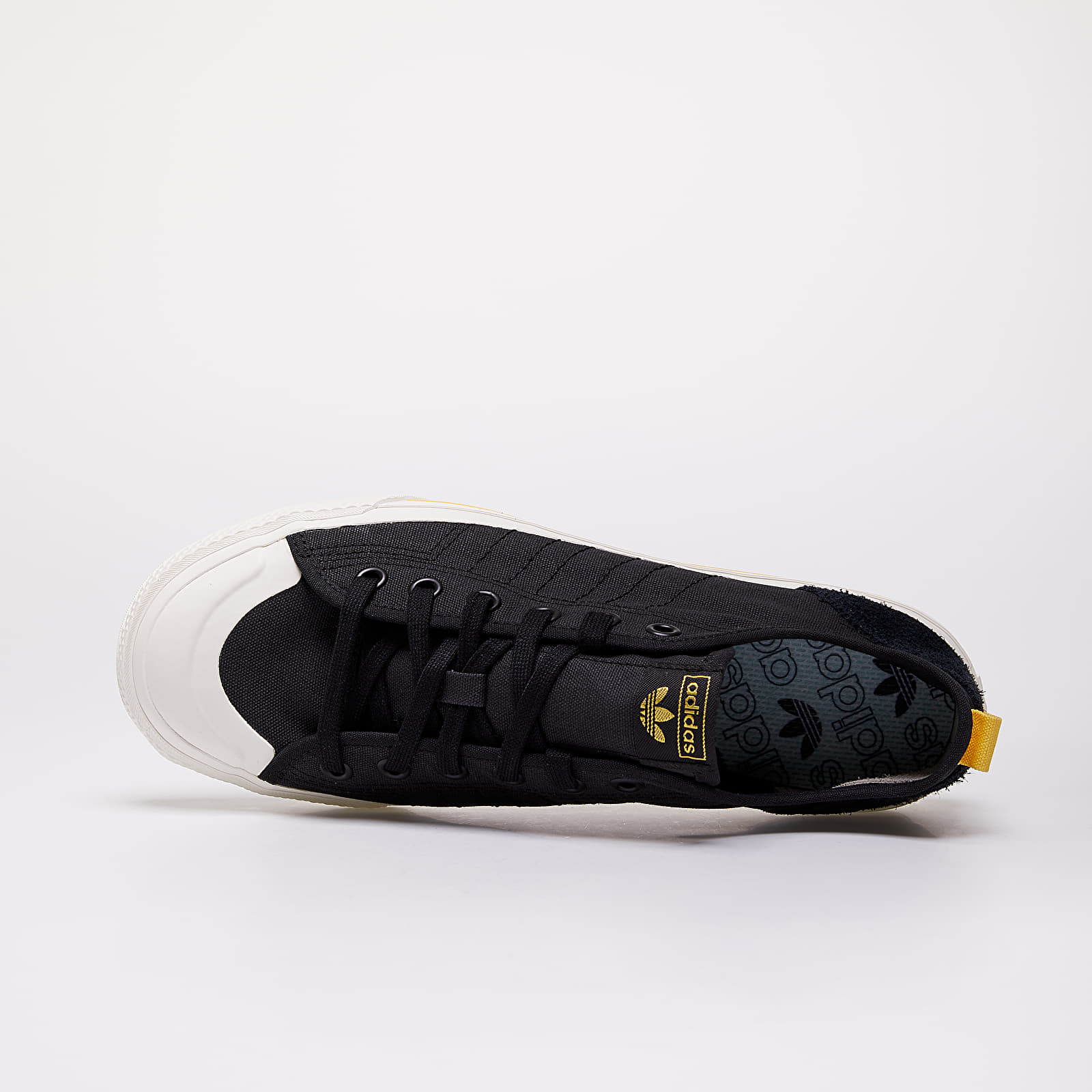 Herren Sneaker und Schuhe adidas Nizza RF Core Black/ Off White/ Core Brown