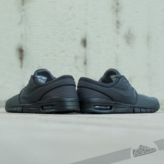 Nike janoski max dark grey black on sale