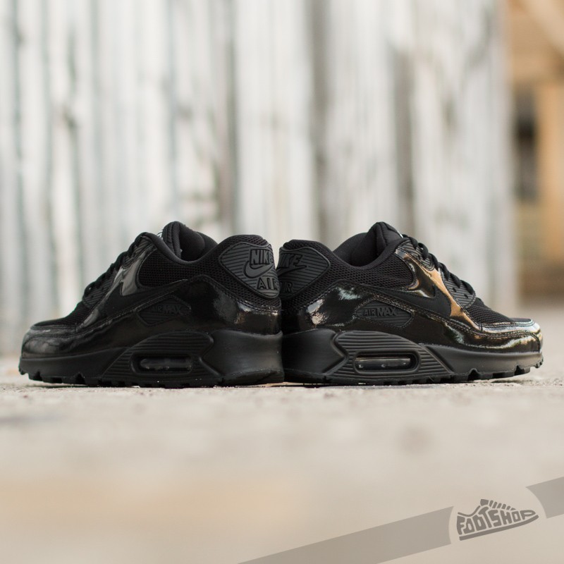 Damen Sneaker und Schuhe Nike Wmns Air Max 90 Premium Black/ Black- Metallic Silver
