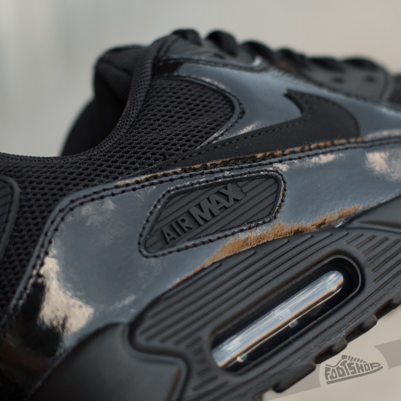 Damen Sneaker und Schuhe Nike Wmns Air Max 90 Premium Black/ Black- Metallic Silver